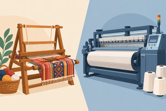 Telar de cintura vs industrial: ¿qué los distingue?