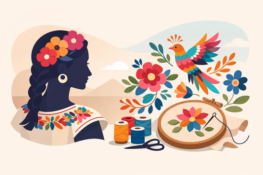 Significado de bordados mexicanos tradicionales
