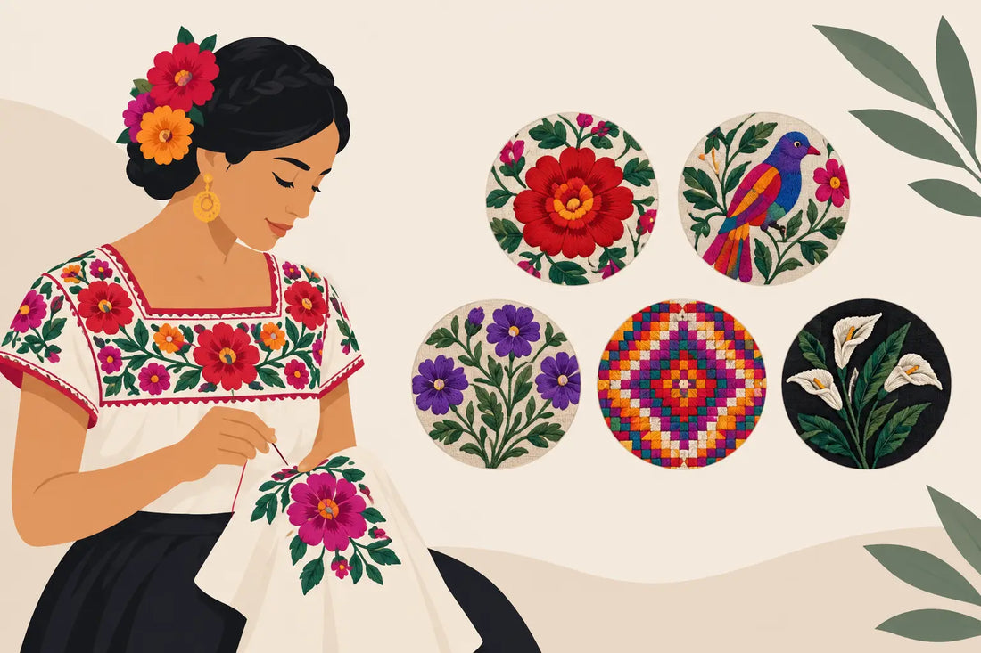 Tipos de bordado oaxaqueño y su significado