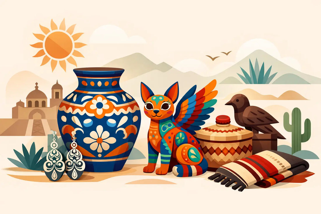 Artesanías mexicanas con historia y elegancia