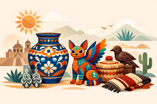 Artesanías mexicanas con historia y elegancia