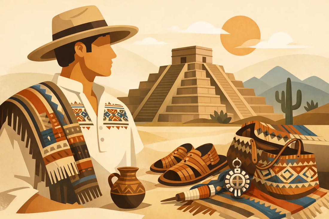 Ropa mexicana artesanal para hombre con historia