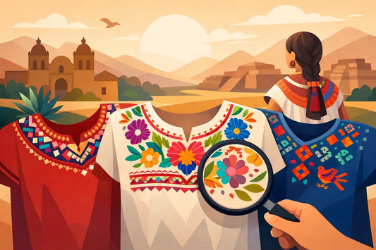 Cómo reconocer huipiles de Oaxaca originales