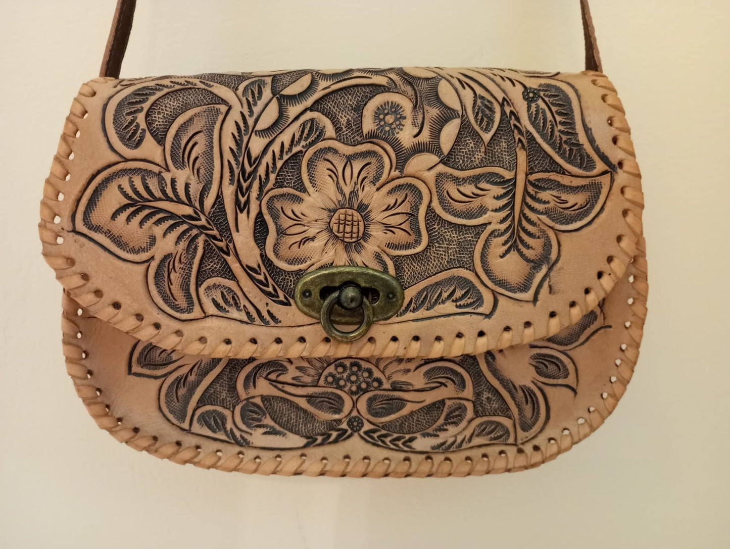 Bolsa Artesanal Floral