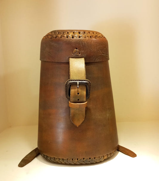 Mochila Cilindro de cuero