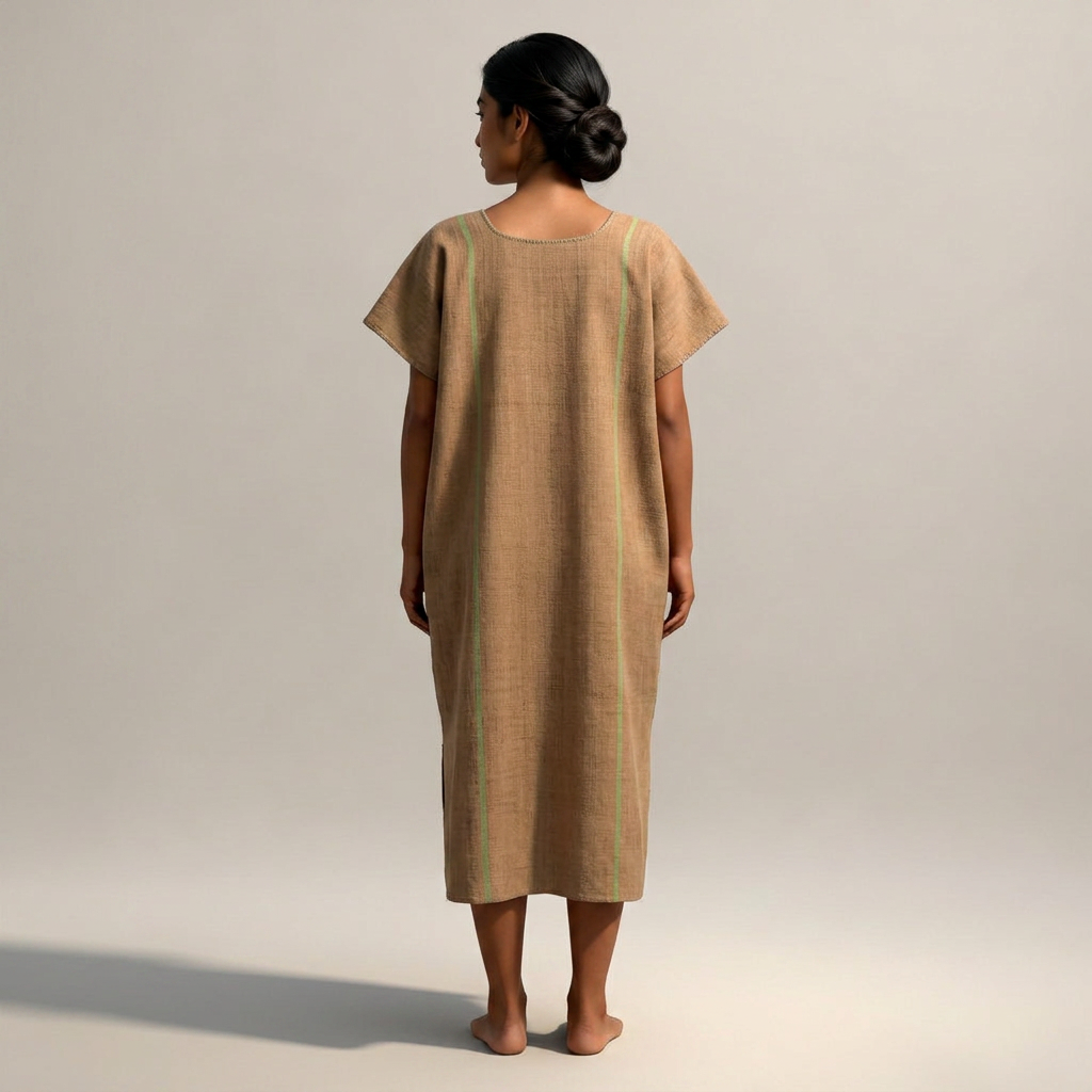 Huipil Artesanal de Tintes Naturales – Elegancia y Tradición Mexicana