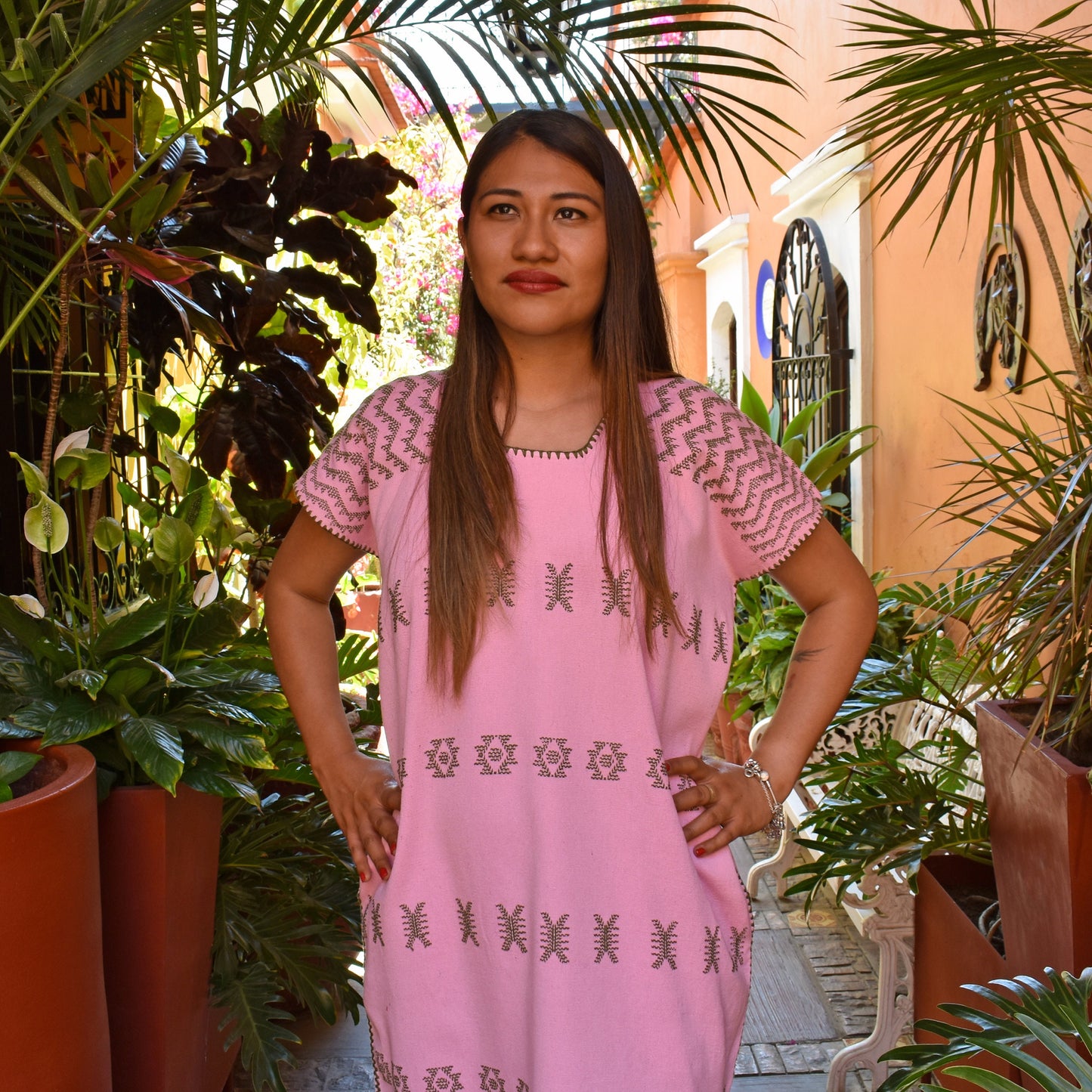 Vestido mexicano, telar huipil, vestido oaxaqueño, vestido hippie, vestido largo boho, vestido largo, playa kaftan, boho, vestido boho, kaftan largo